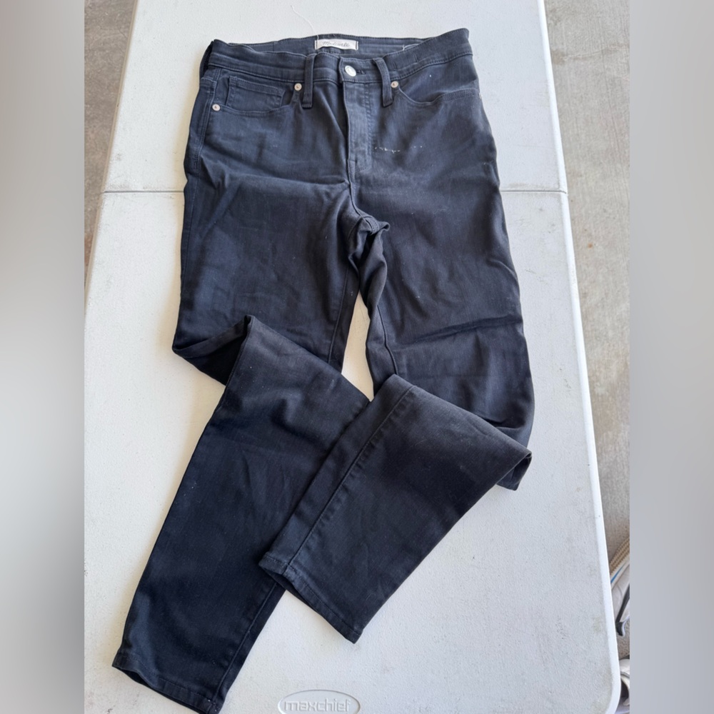 Madewell 9” Black Skinny Jeans
